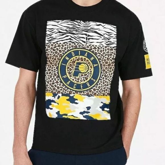Indian Pacers NBA Heavyweight Graphic T-Shirt SIZE XL Express Men’s Shirt Top - Picture 4 of 4